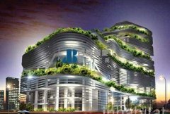 绿色大楼概念 打造梦幻未来城市